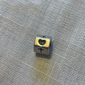 Cross Anchor Heart Pandora Charm